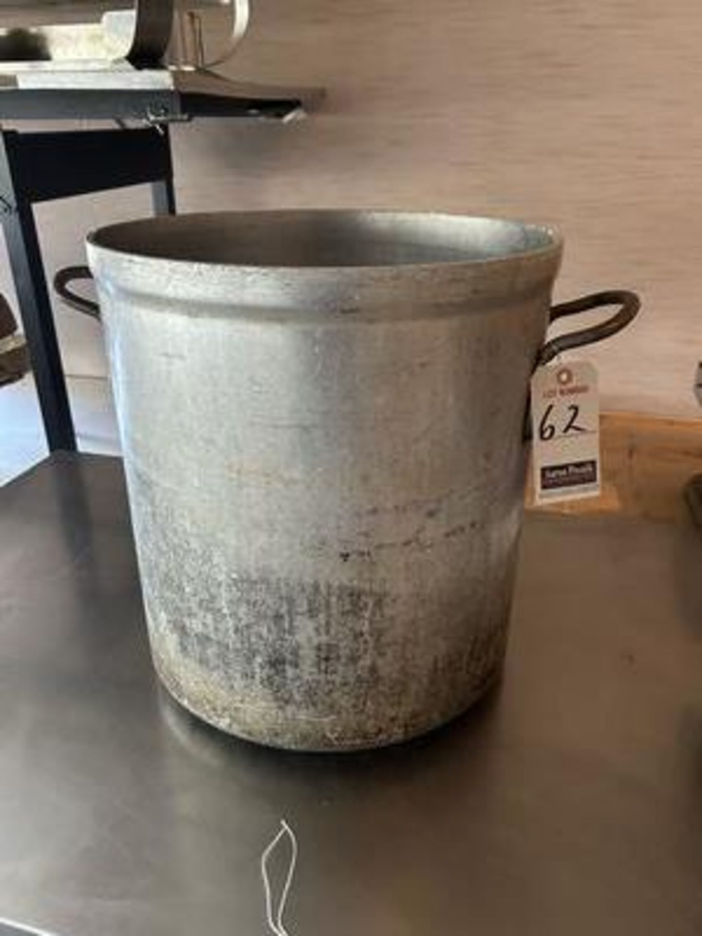 16" DIA. STEAMER POT W/ SPIGOT