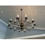 17-LIGHT HANGING CHANDELIER