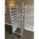 24" PORT. 20-PAN BAKING TRAY RACK