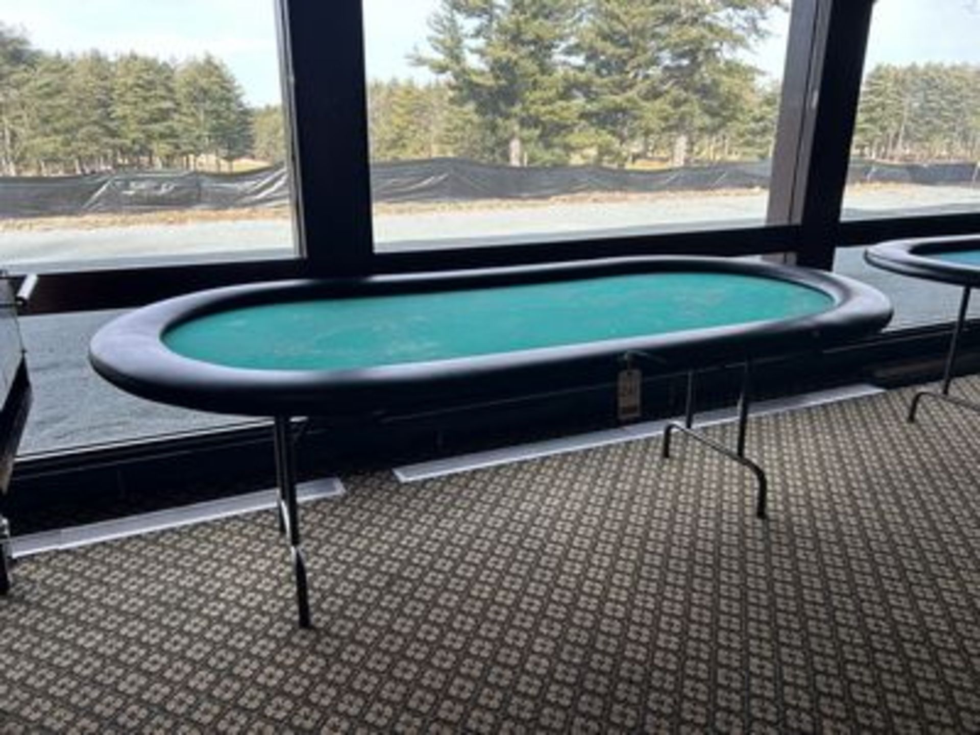 8'X4' FELTED POKER TABLE