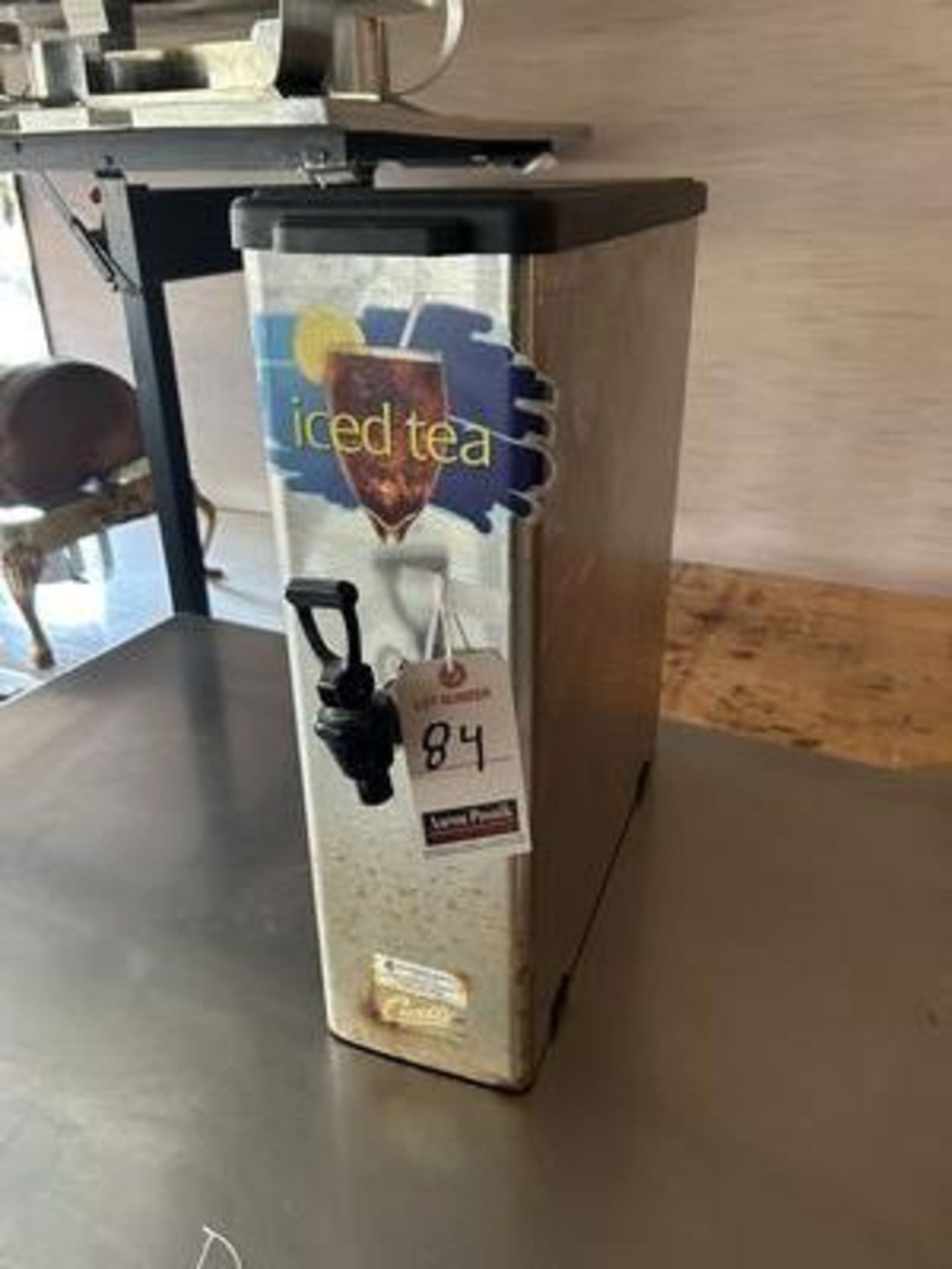 ICE TEA S.S. DISPENSER W/ SPIGOT