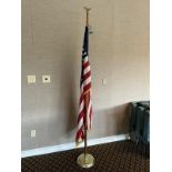 AMERICAN FLAG W/ STAND