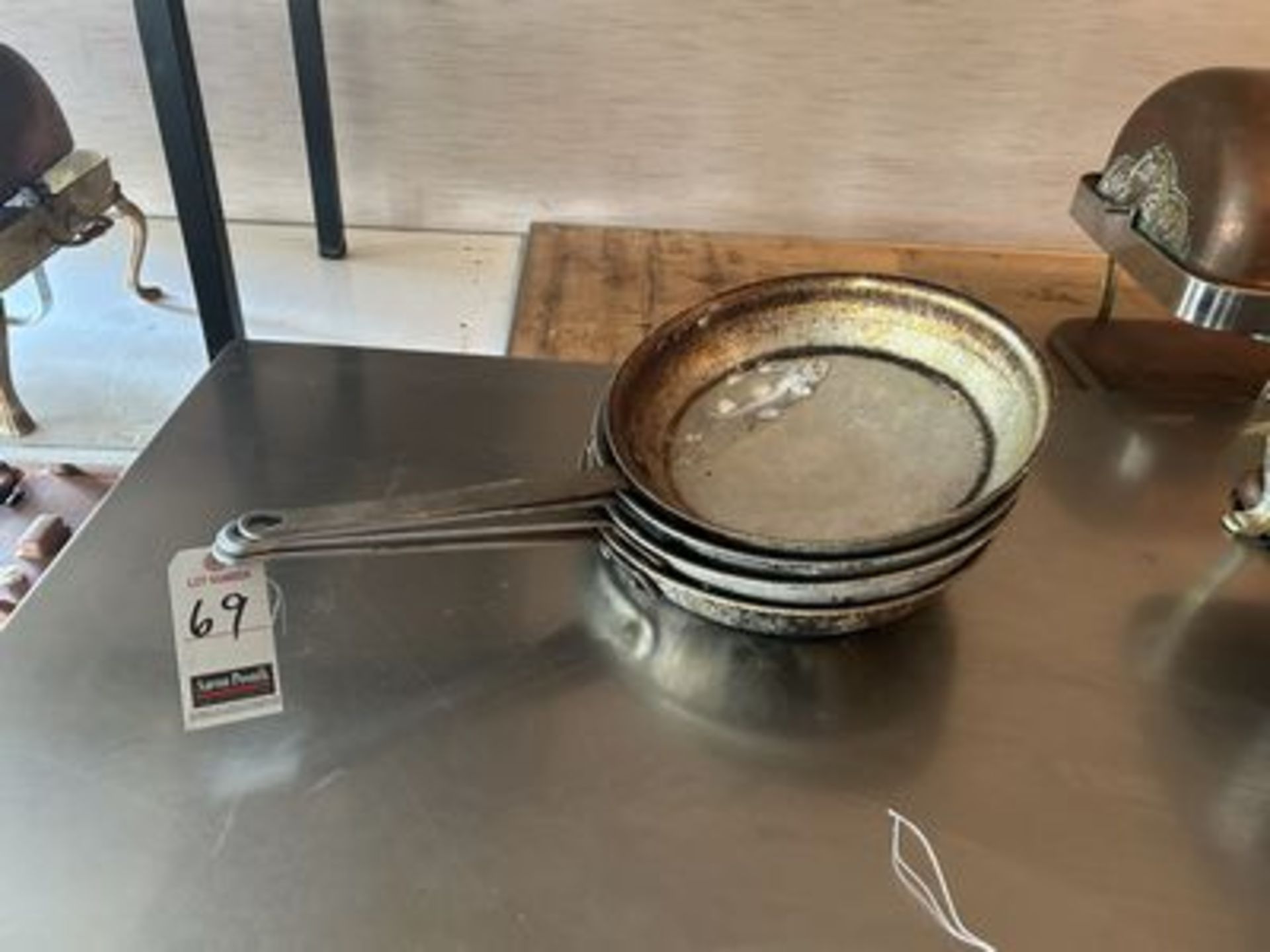 14" DIA. FRYING PANS