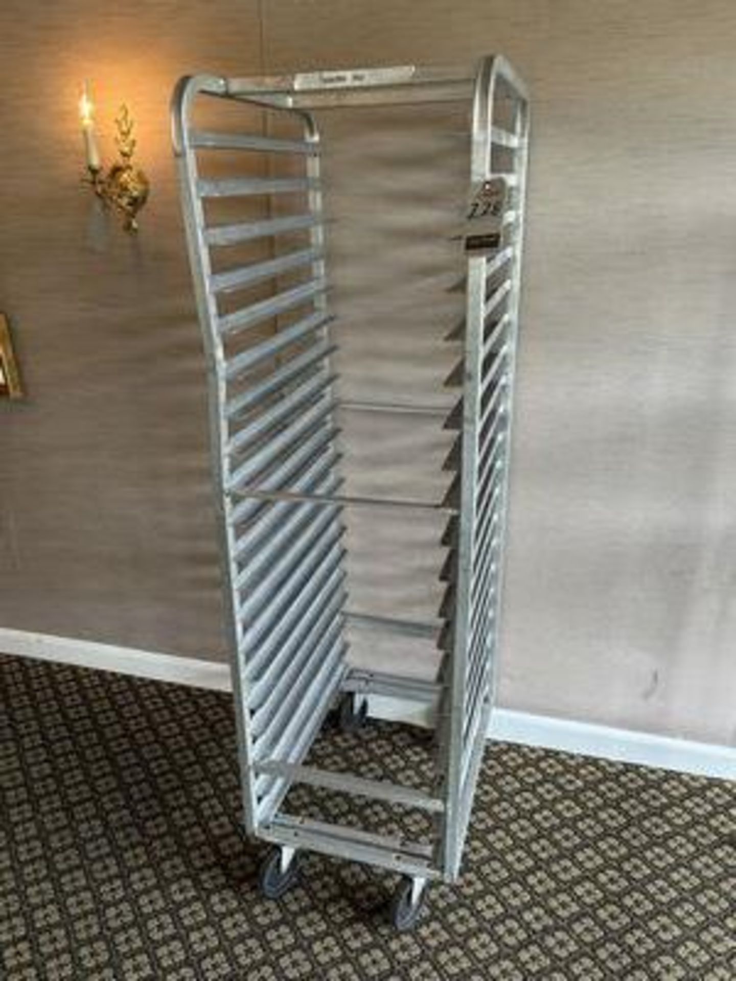 20" PORT. 20-PAN BAKING TRAY RACK