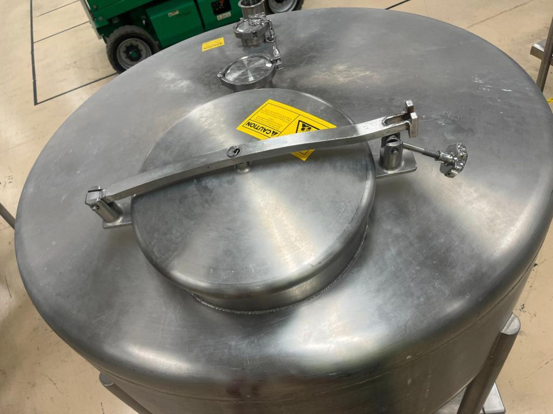 Casale Industries Stainless Steel Tank, Aproximate 1000 Liter Model 3568, Seriel #: 3568-F (Built In - Image 8 of 10