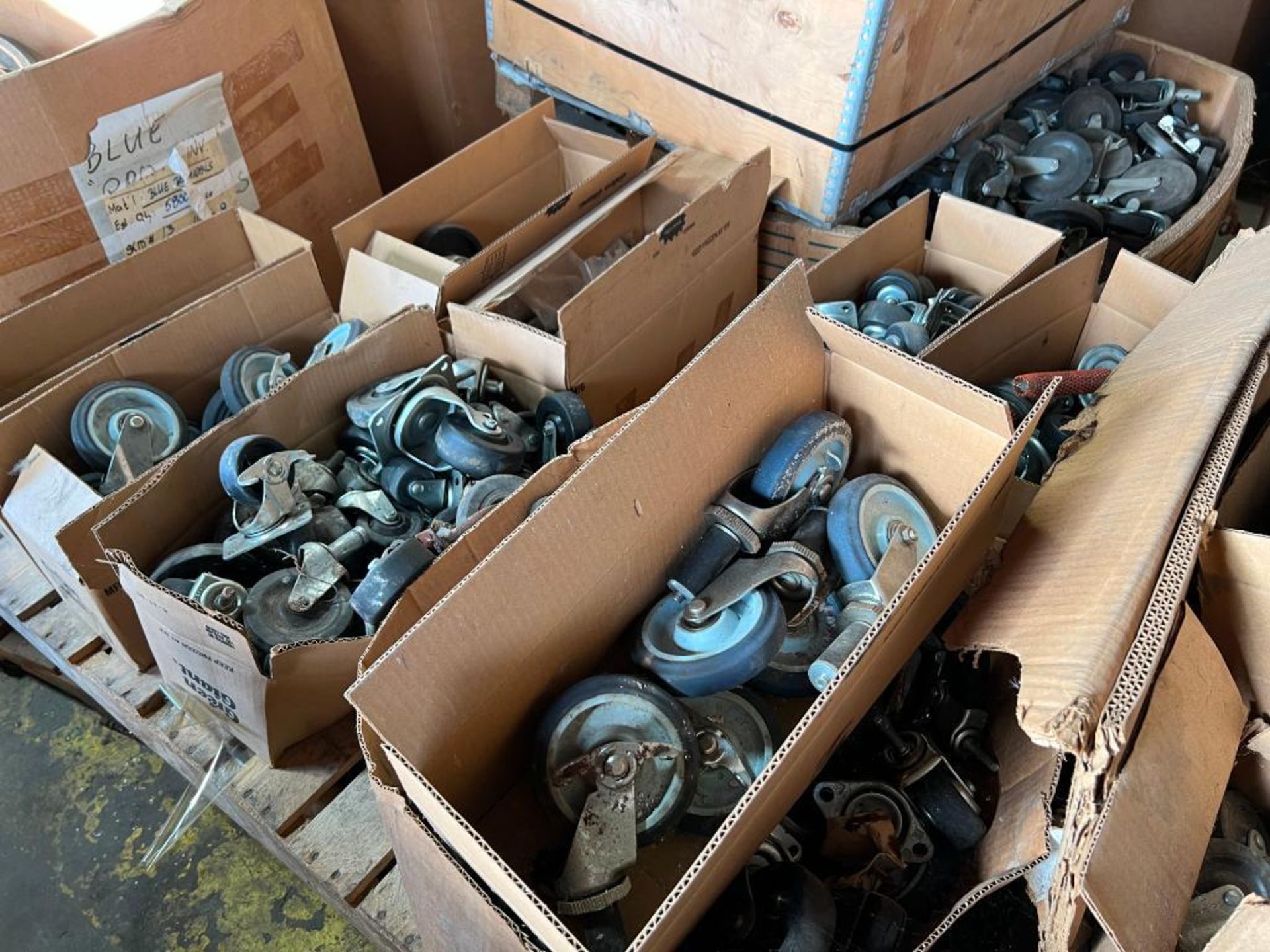 Large Quantity of Assorted Casters - Image 8 of 19