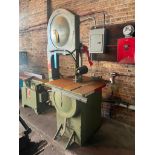 Oliver Machinery Co. Band Saw, Model #2520, SN #201955.