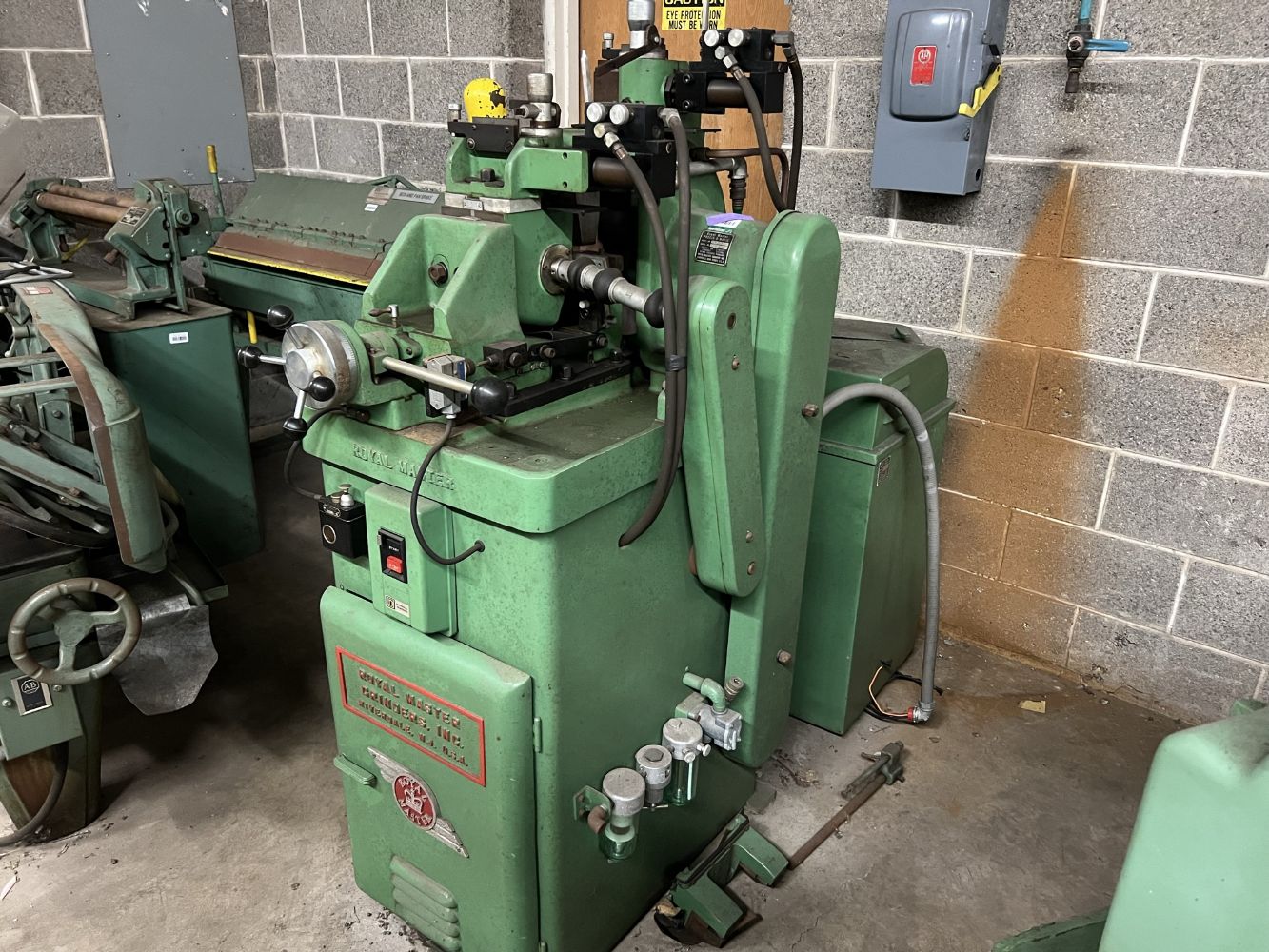 Surplus University Machine Shop Equipment – Moved for Convenience of Sale & Others