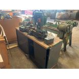 Maximat-Compact Tabletop Lathe, Model #6705010 with table.