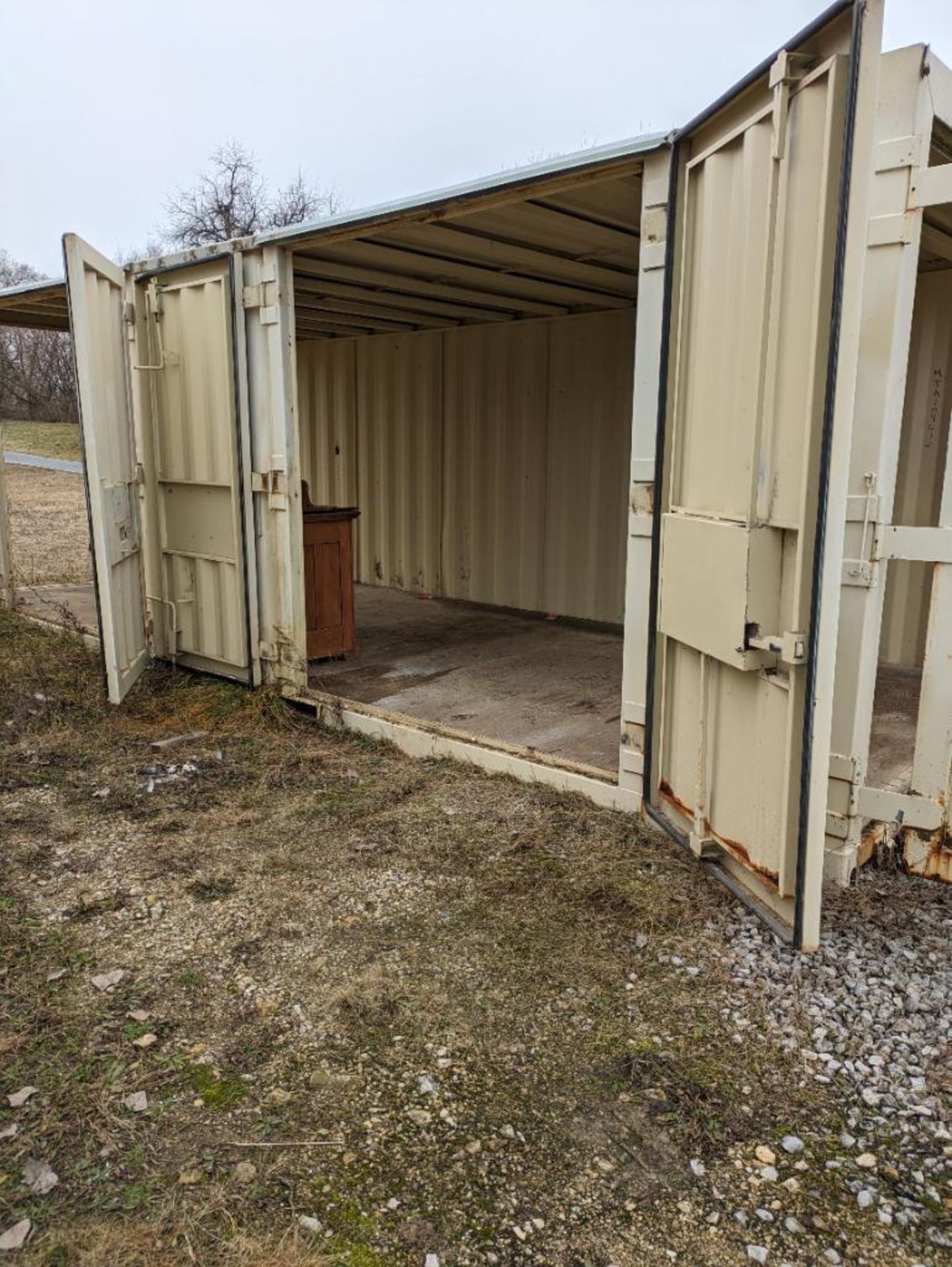 MiniMobil Portable Shop Container, 10'W x 25'L. (4) Double Doors, Front, Back & (2) Side Doors - Image 10 of 14