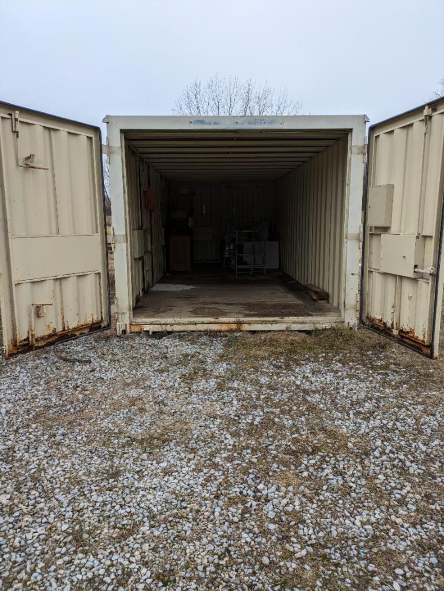 MiniMobil Portable Shop Container, 10'W x 25'L. (4) Double Doors, Front, Back & (2) Side Doors - Image 7 of 14