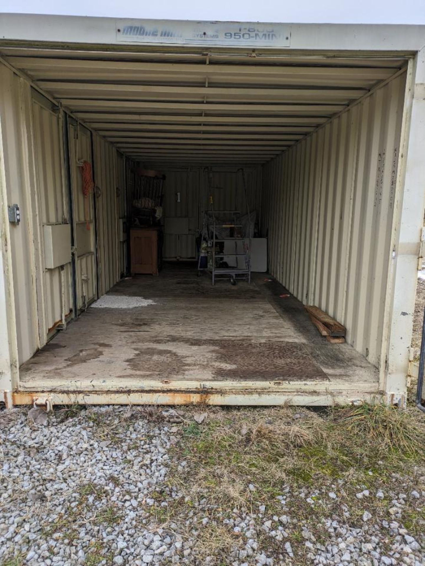 MiniMobil Portable Shop Container, 10'W x 25'L. (4) Double Doors, Front, Back & (2) Side Doors - Image 6 of 14