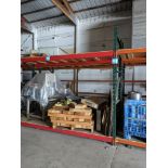 Ridg-U-Rak Slotted Pallet Racking. Consisting of: Approximately (14) Uprights- 42"W x 10'6"'T. (20)