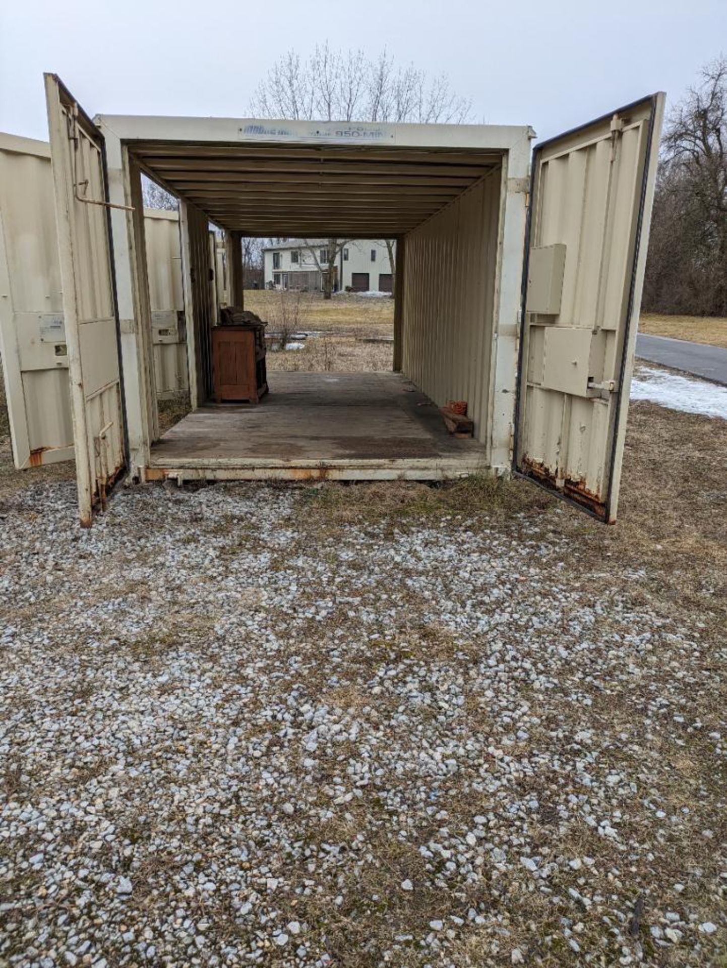 MiniMobil Portable Shop Container, 10'W x 25'L. (4) Double Doors, Front, Back & (2) Side Doors - Image 8 of 14