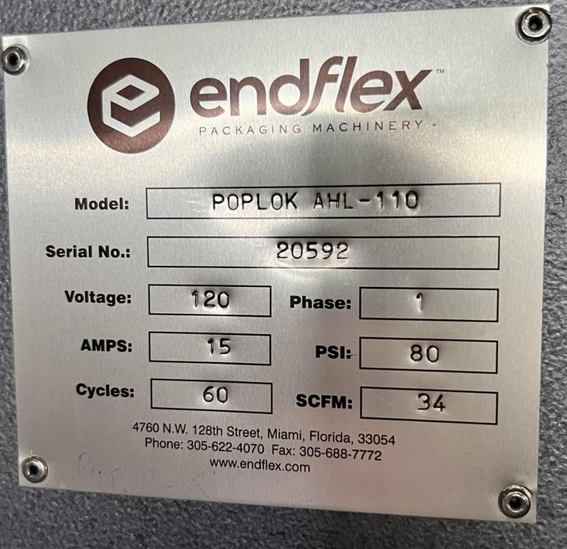 Endflex Packaging Machinery. Consisting Of (1) EndFlex Pick & Place, Model PPM-003, Serial# 20594. W - Image 25 of 57