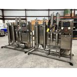 Lot Of (2) Isolate Extraction Systems ISO-CDM.10-2X-2F Closed Loop Supercritical CO2 Extraction Syst