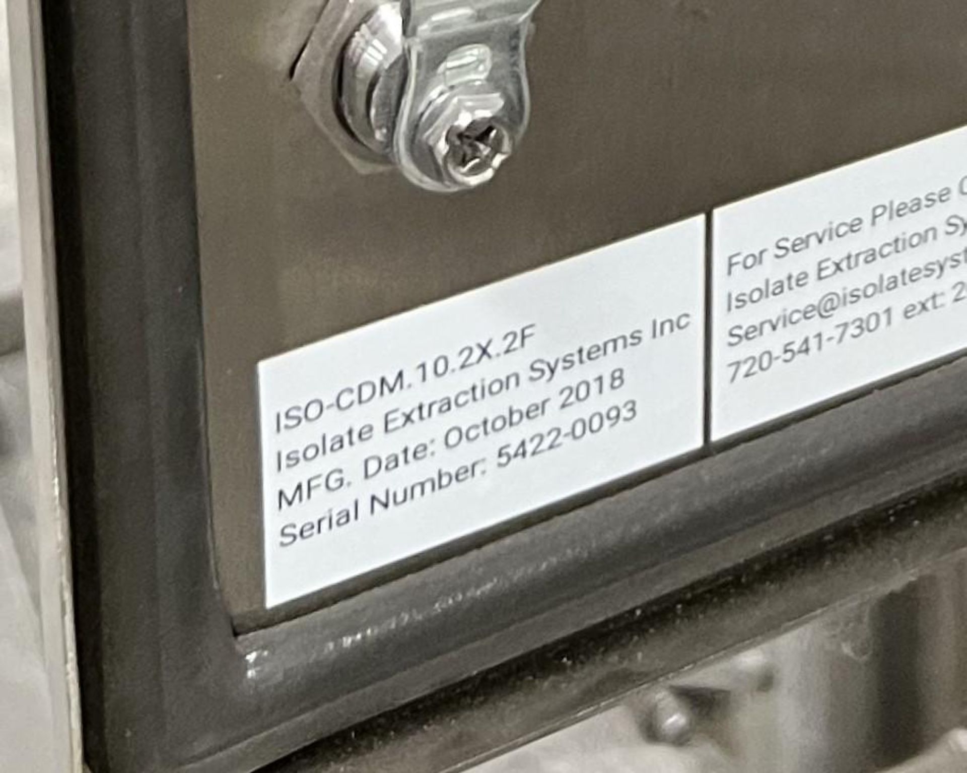 Lot Of (2) Isolate Extraction Systems ISO-CDM.10-2X-2F Closed Loop Supercritical CO2 Extraction Syst - Image 32 of 38