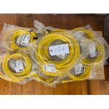 LOT OF NEW BRAD CONNECTIVITY CABLES