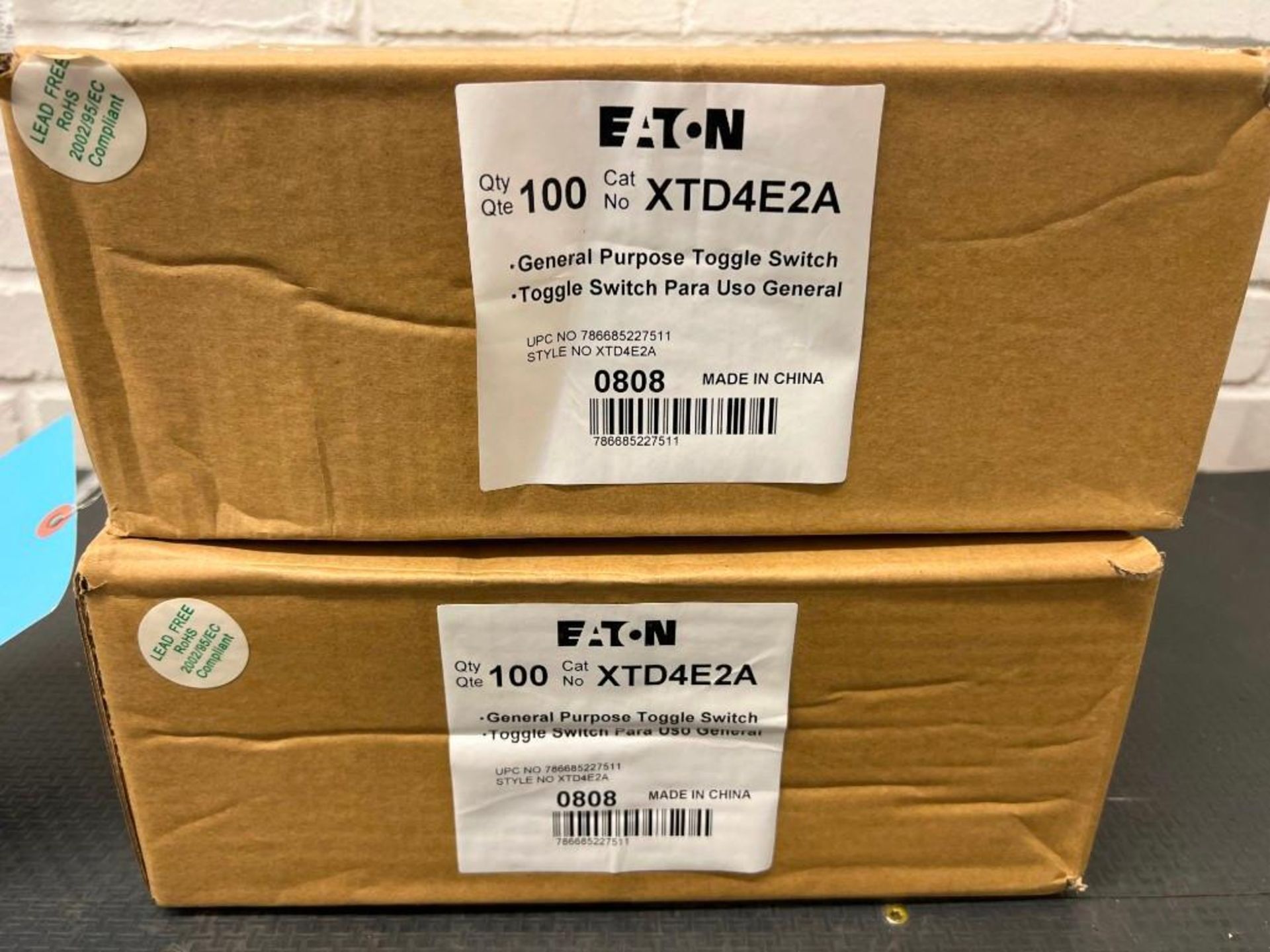 2 CASES OF 100 EACH EATON XTD4E2A - Image 2 of 2