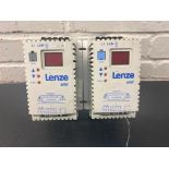LOT OF 2 USED LENZE AC DRIVES (SPARES) ESMD751X2SFA