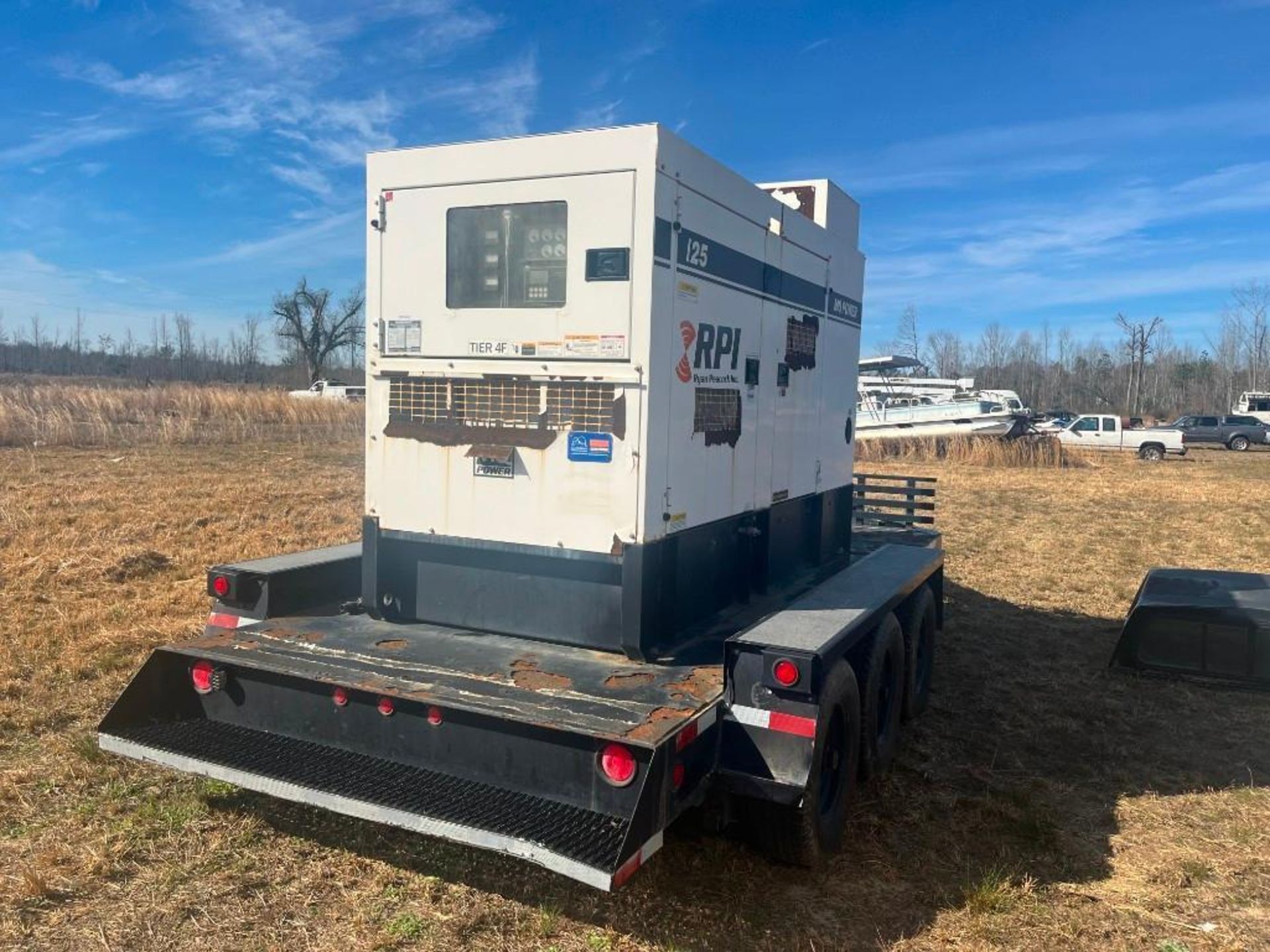 MQ Power Aprox. 100 KW Whisperwatt Trailer Mounted Diesel Powered AC Generator, *No Title* - Image 3 of 28