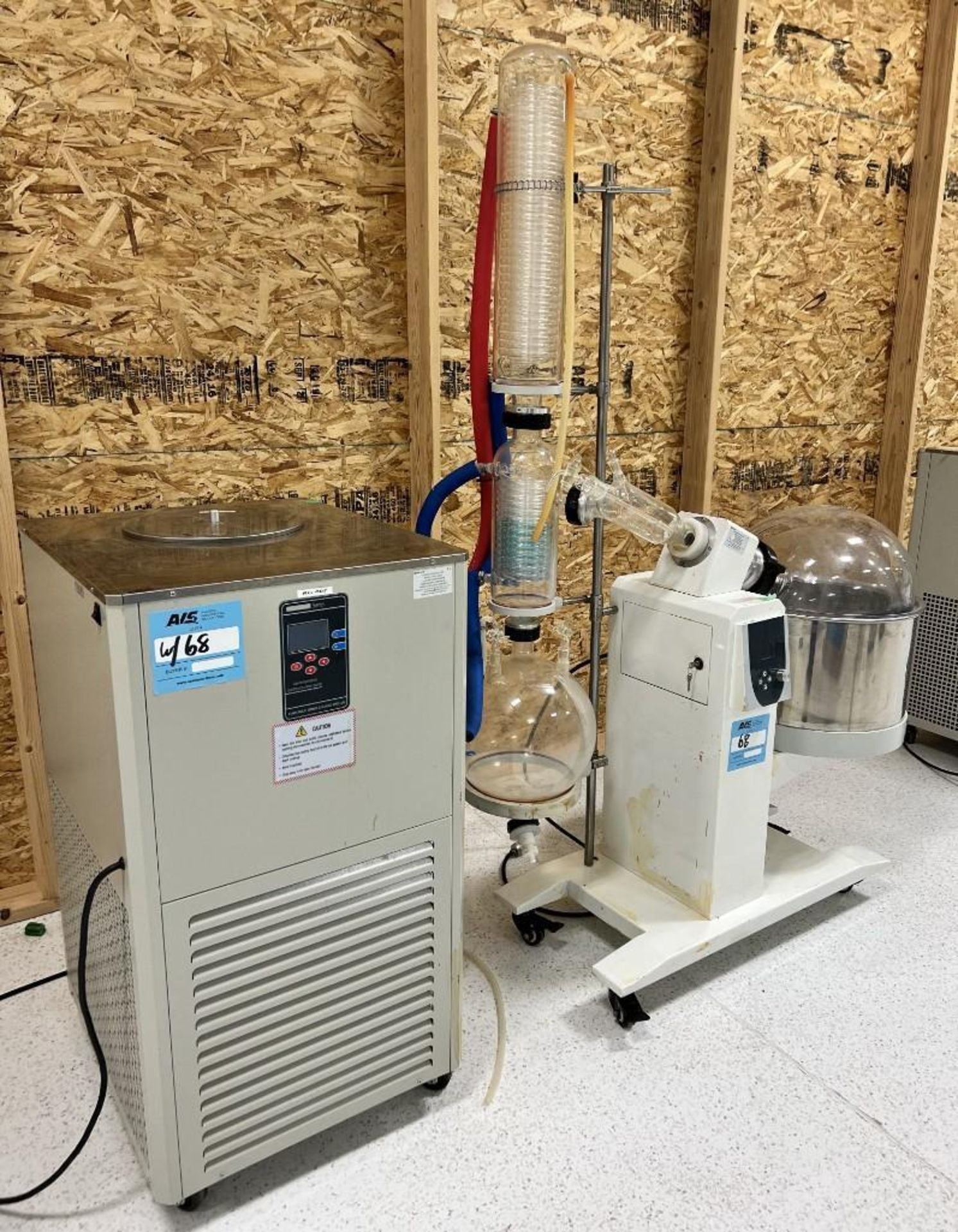 YHCHEM Rotary Evaporator, Model RE50V2, Built 12/2019. With a YHCHEM circulating chiller, model YHLT - Image 2 of 12