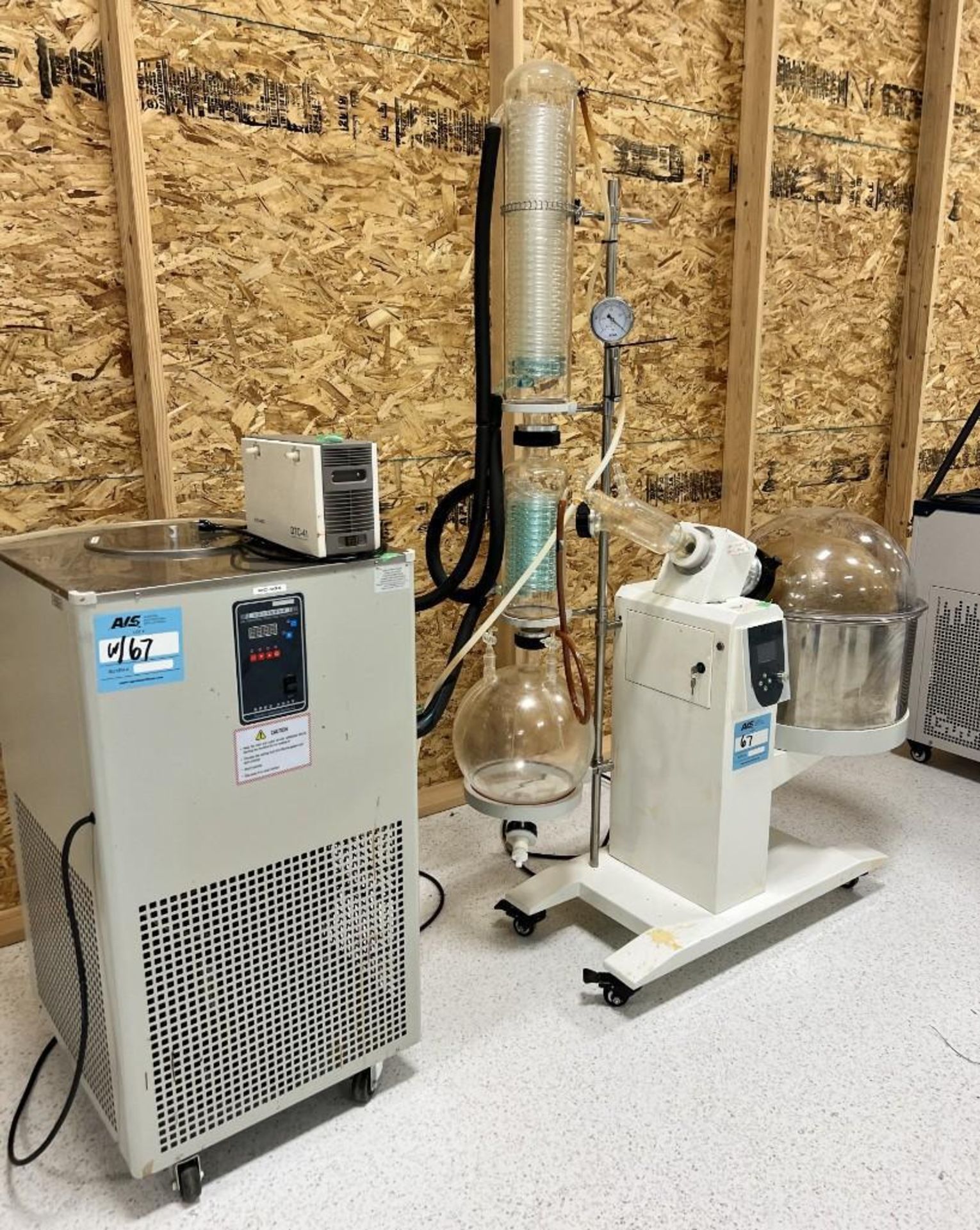 YHCHEM Rotary Evaporator, Model RE50V2, Built 11/2019. With a YHCHEM circulating chiller, model YHLT - Bild 2 aus 14