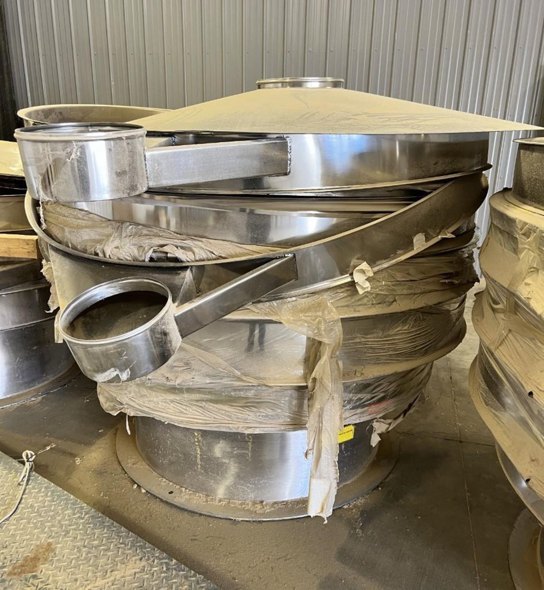 Brightsail Machinery Stainless Steel 72" Sifter, Model BSST-1800, Built 10/2019. **SEE LOT# 39 FOR P - Image 4 of 6