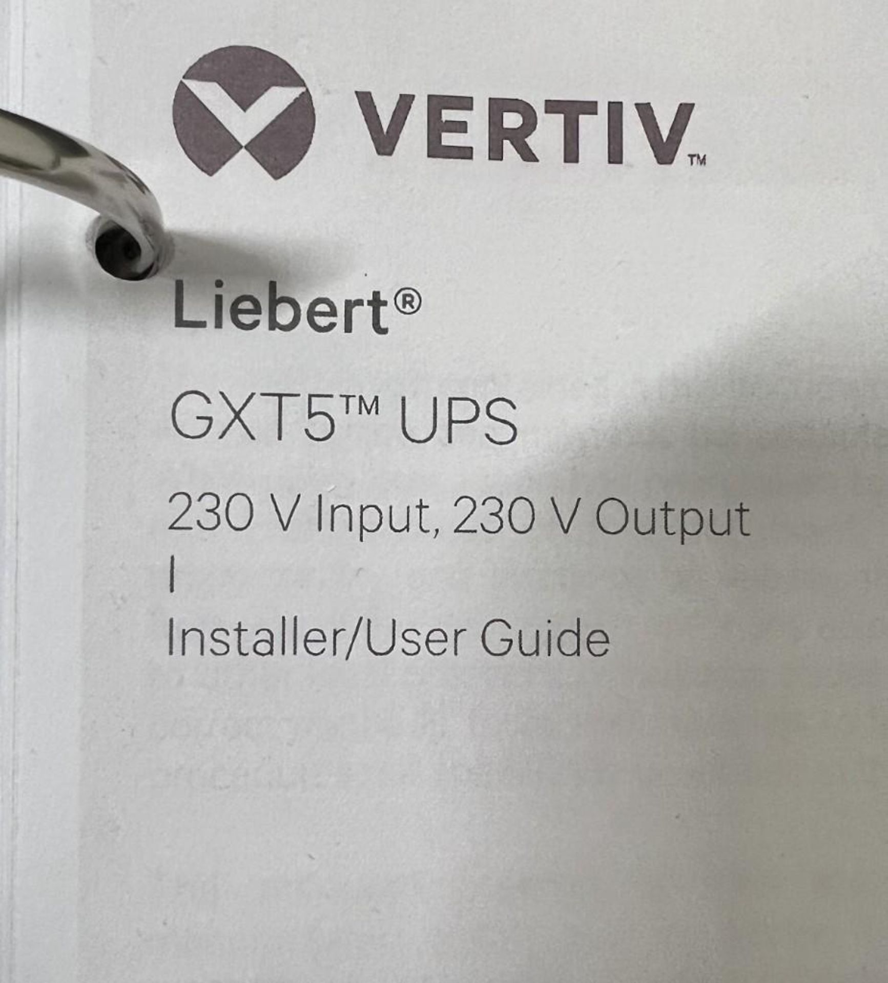 Vertiv Liebert GXT5 UPS System. - Image 7 of 7