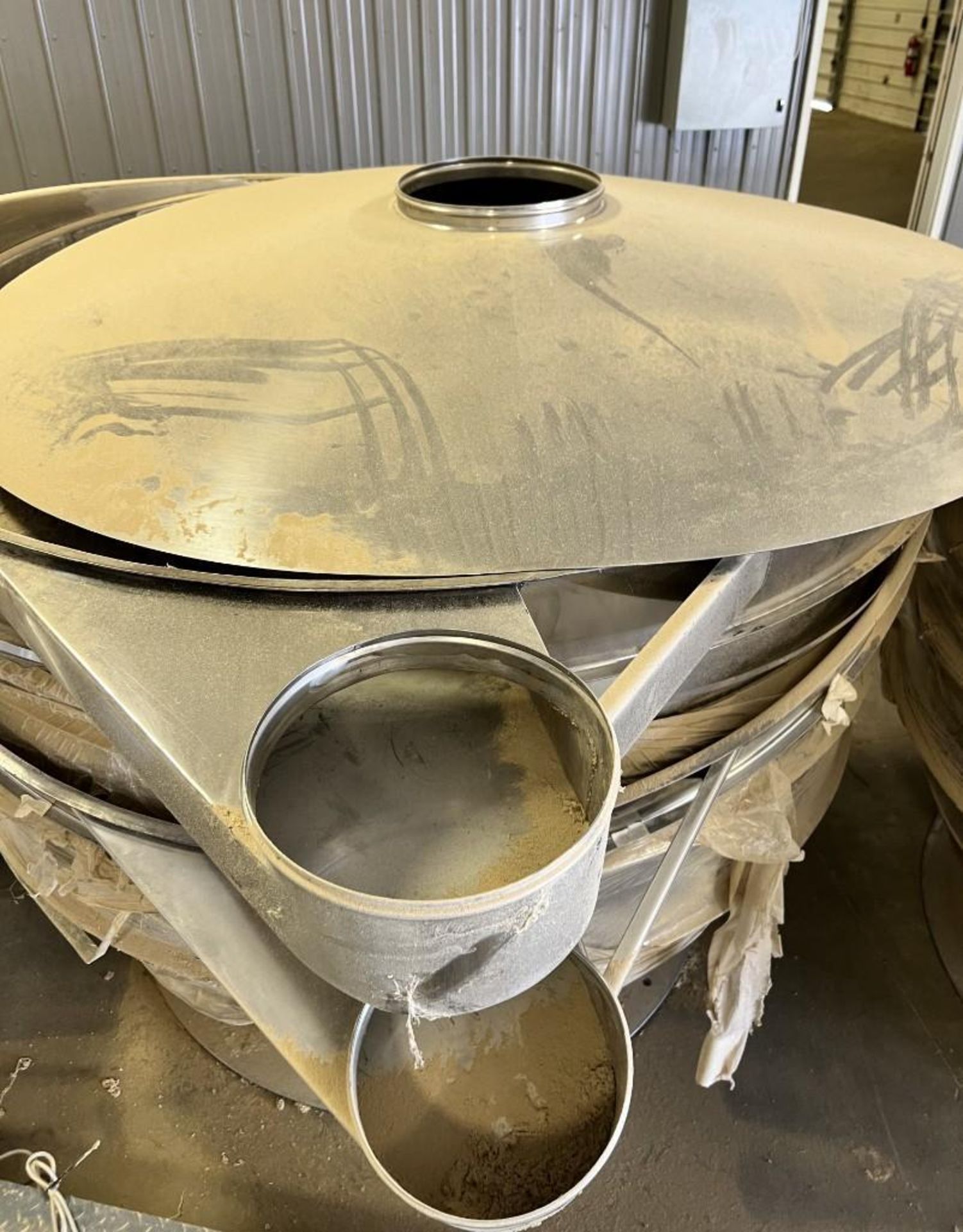 Brightsail Machinery Stainless Steel 72" Sifter, Model BSST-1800, Built 10/2019. **SEE LOT# 39 FOR P - Image 5 of 6