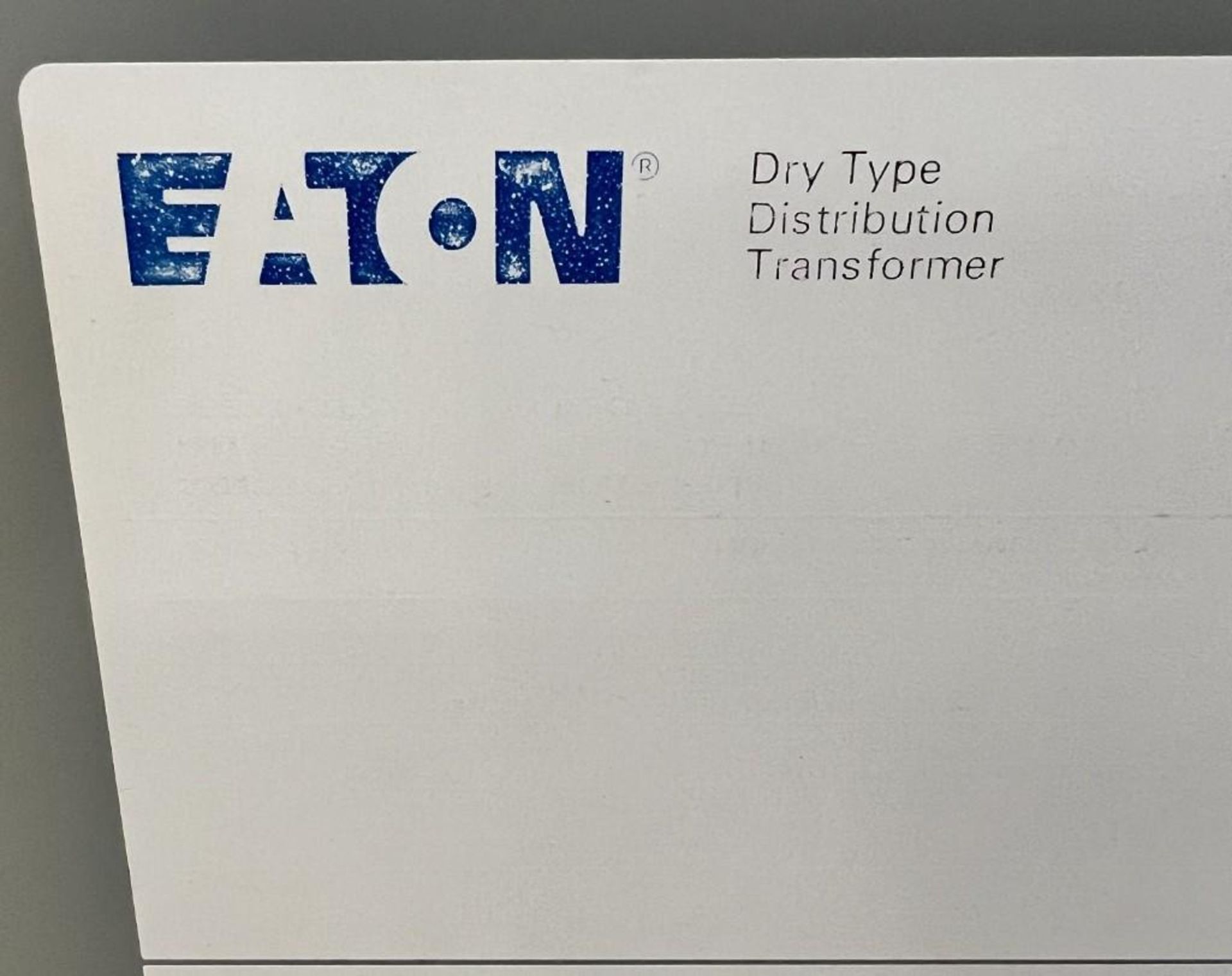 Eaton Dry Type Distribution Transformer, Design# V22DA083, Schedule S130684, Serial# J19L2971577. - Image 4 of 5