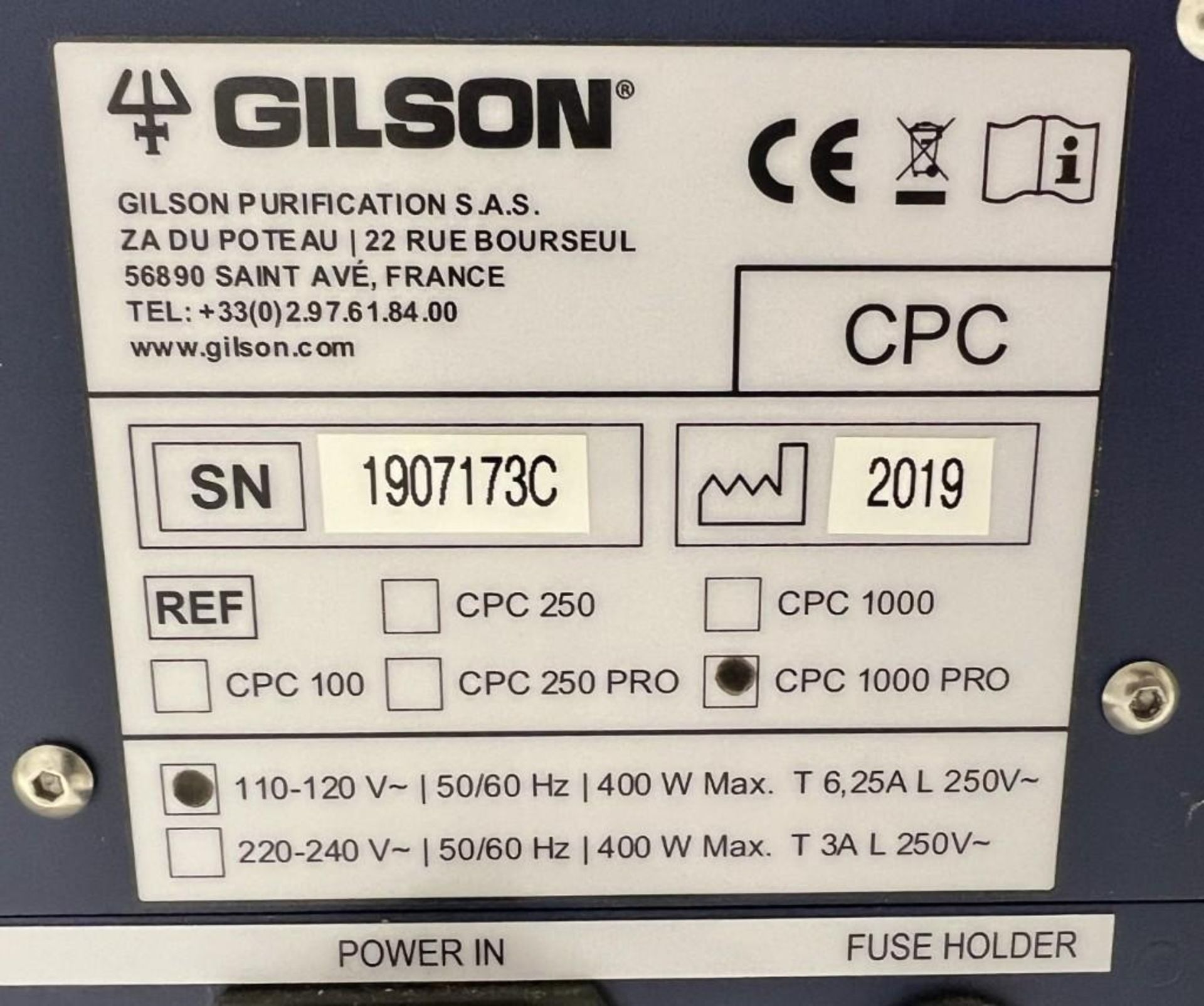 Gilson PLC Purification System Consisting Of: (1) Gilson PLC 2500, (1) Gilson CPC centrifugal partit - Image 15 of 24