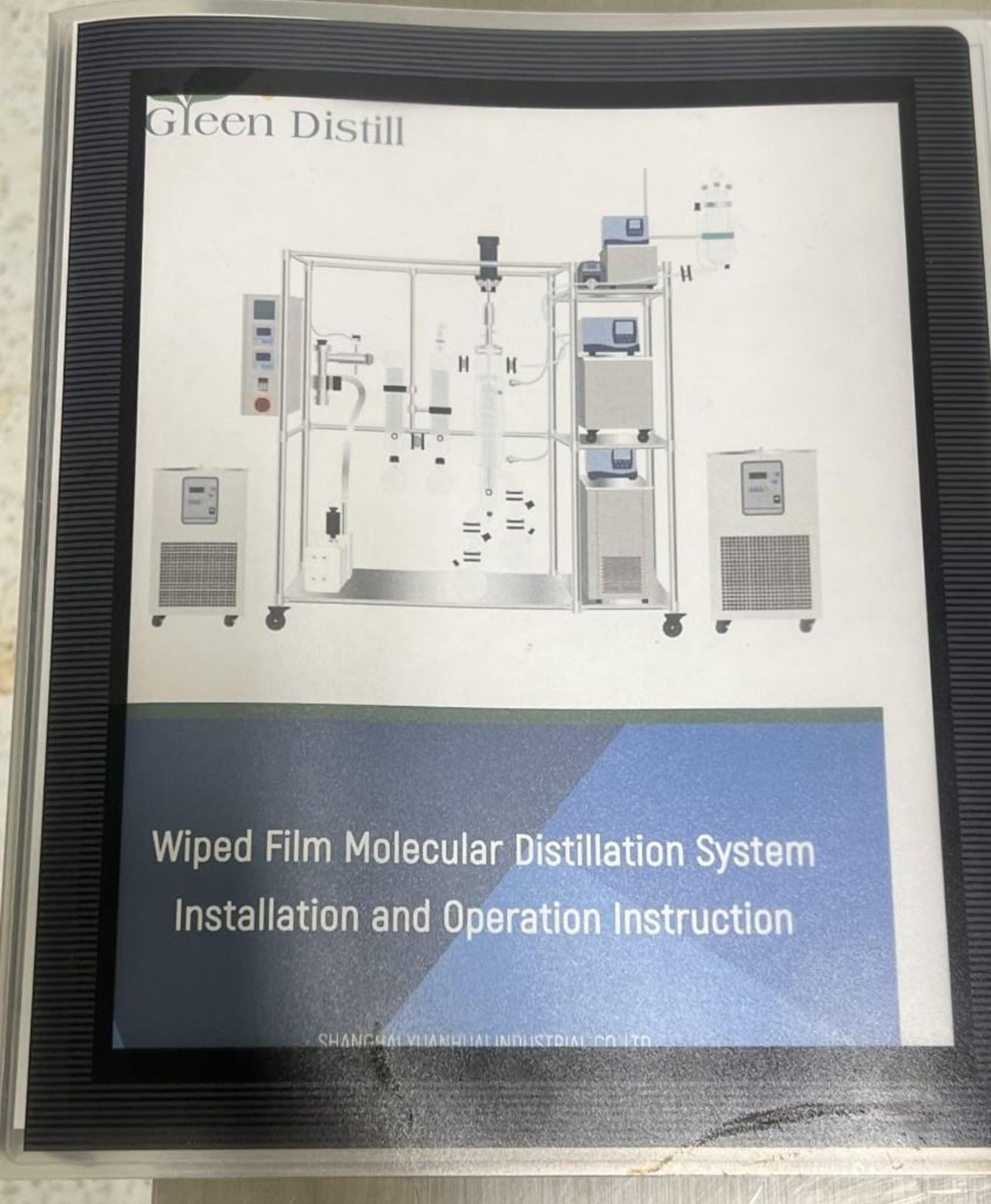 YHCHEM Wiped Film Molecular Distillation System, Model YMD-150, Built 05/2019. With misc. glass, vac - Image 25 of 29