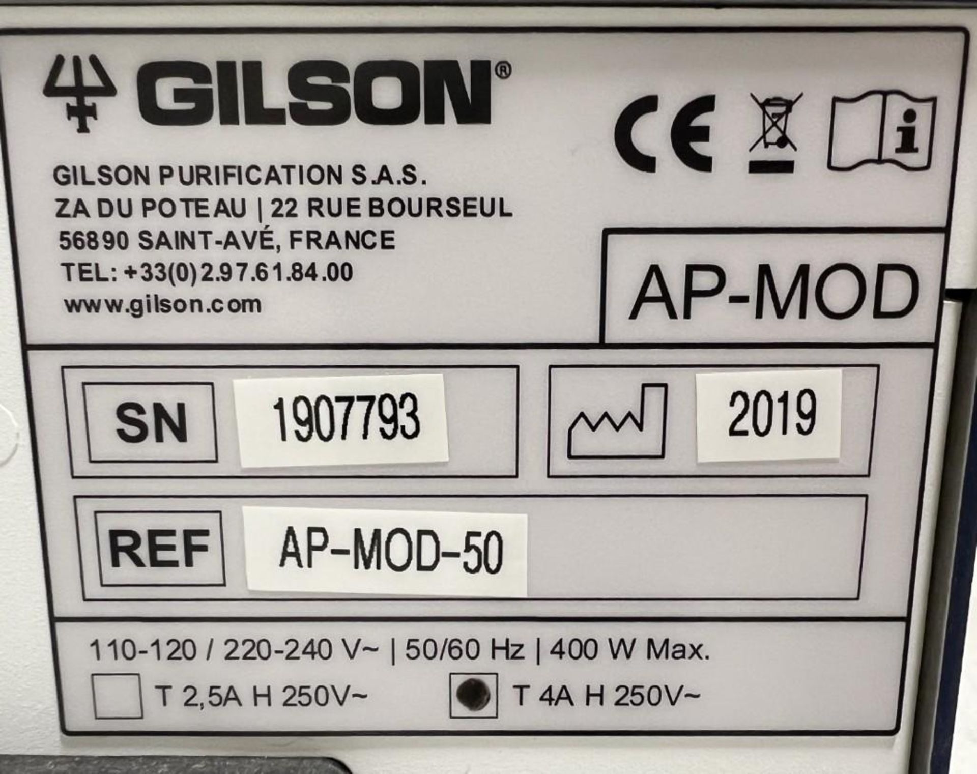 Gilson PLC Purification System Consisting Of: (1) Gilson PLC 2500, (1) Gilson CPC centrifugal partit - Image 19 of 24