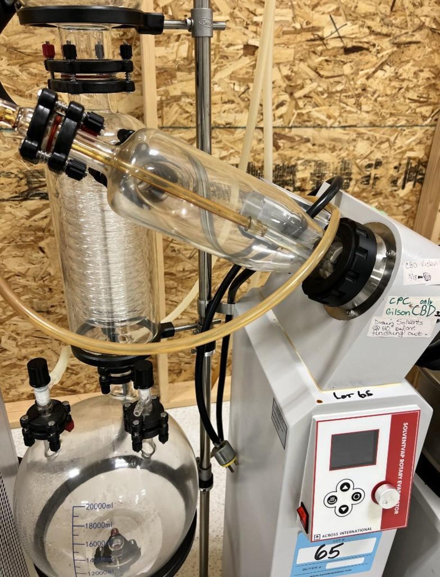 Across International SolventVap Rotary Evaporator, Model SE130, Serial# 19070538, Built 07/2019. Wit - Image 4 of 12