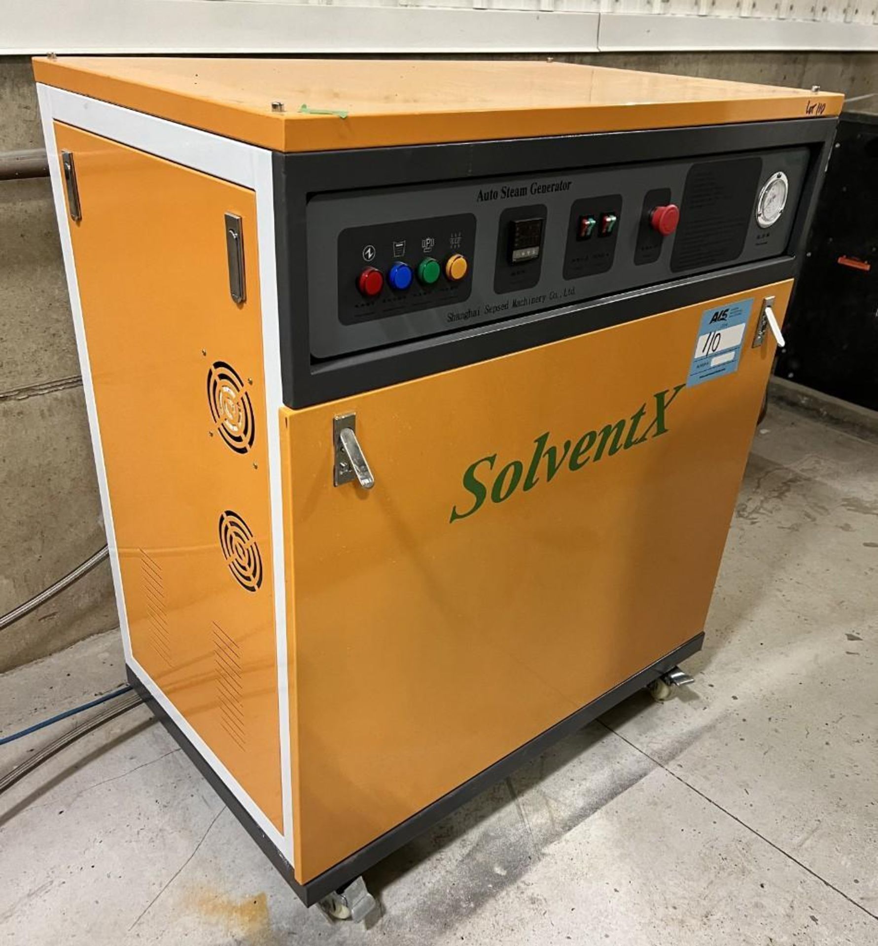 Shanghai Sepsed Machinery Solvent X Auto Steam Generator, Model SG-54KW, Built 08/2019. ***SEE LOT# - Image 2 of 10