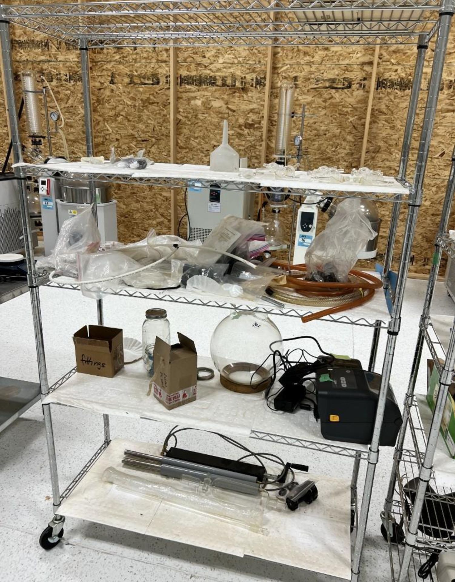 Lot Of Misc. Lab Equipment. Consisting of (3) Metro racks, (2) Dispensettes, (2) Eppendord Xplorer p - Bild 18 aus 20