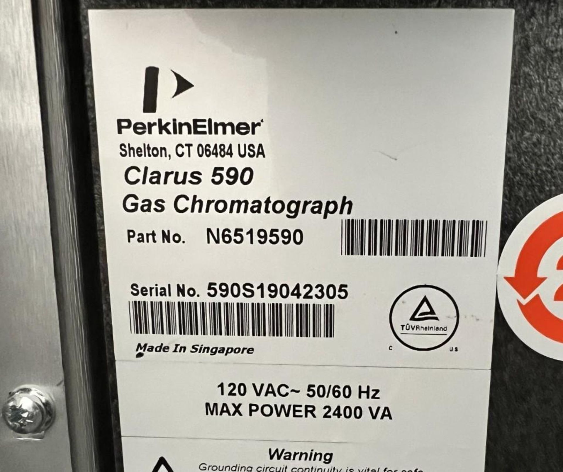 Perkin Elmer Mass Spectrometry System. Consisting Of: (1) Clarus SQ 8 S mass spectrometer, part# N64 - Image 13 of 21