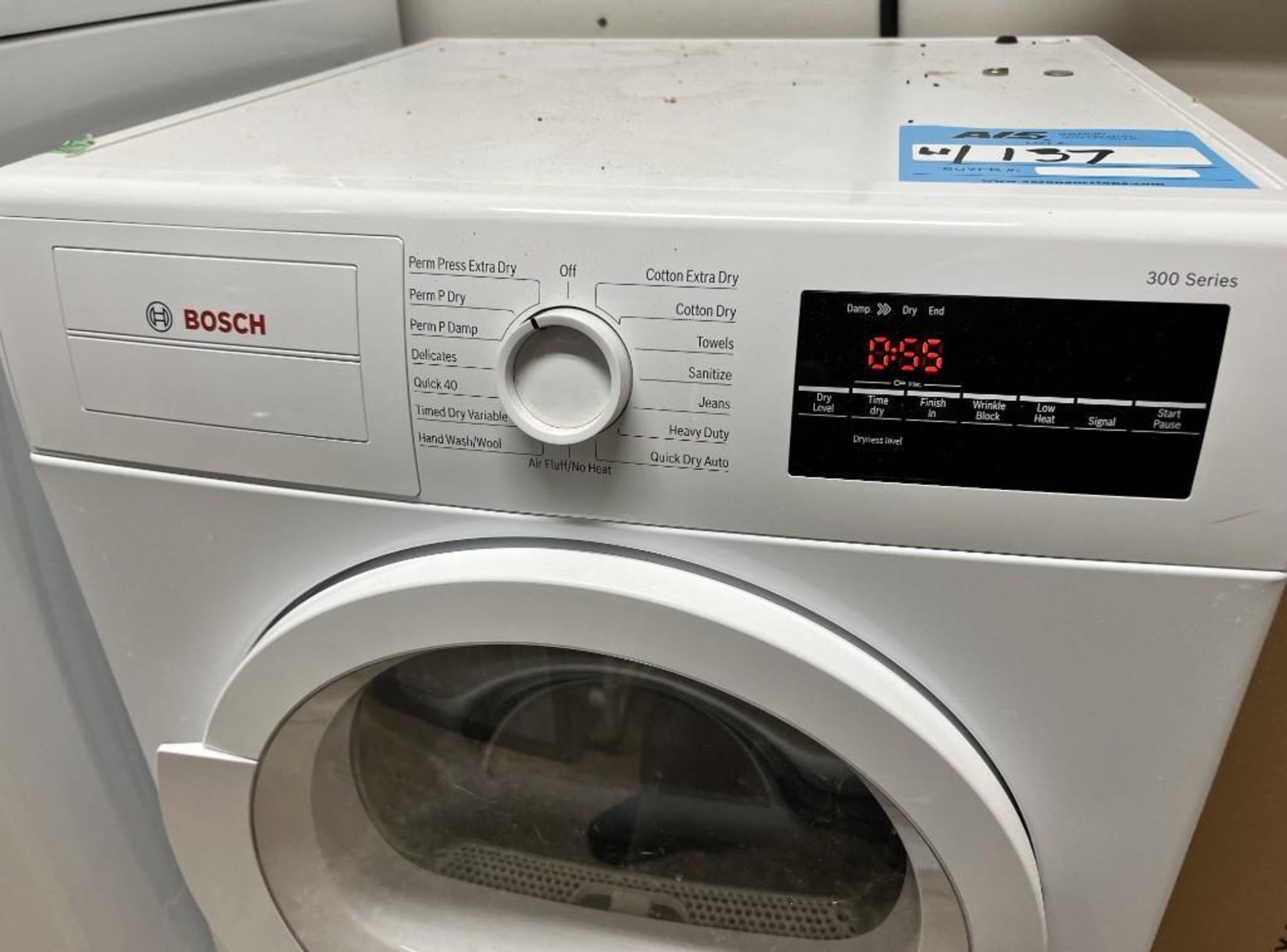 Lot Of Washer & Dryer. (1) Maytag Washing Machine, Type 588-20, Model MVWC465HW2, (1) Bosch 300 seri - Image 9 of 10