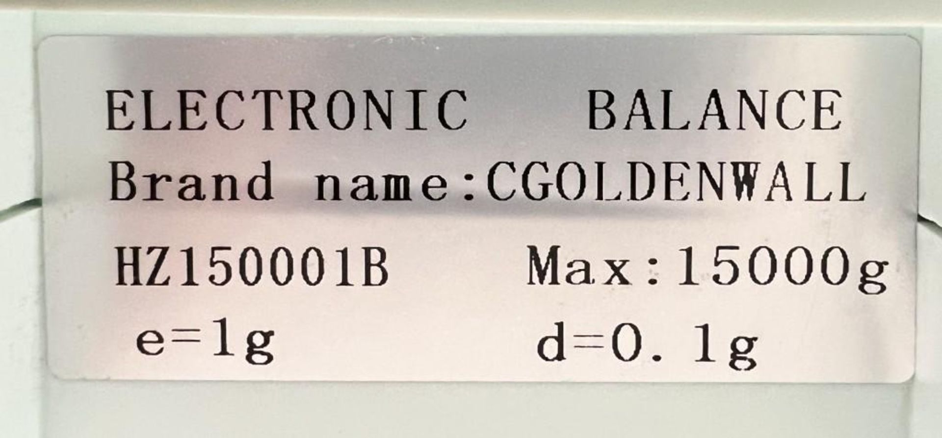 Lot Of (4) Scales. With (1) Ohaus 600 Pound platform scale, model D300BX with readout, (1) C Goldenw - Image 9 of 16