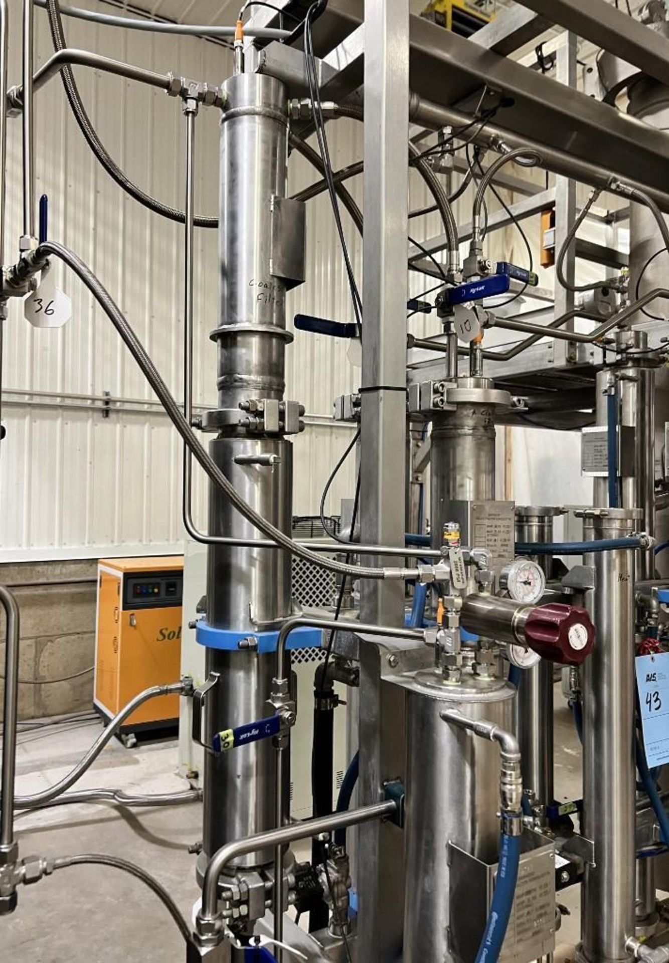 Vitalis Extraction Technology R-Series CO2 Extraction System, Model R200H. (2) Extraction vessels, ( - Image 19 of 44