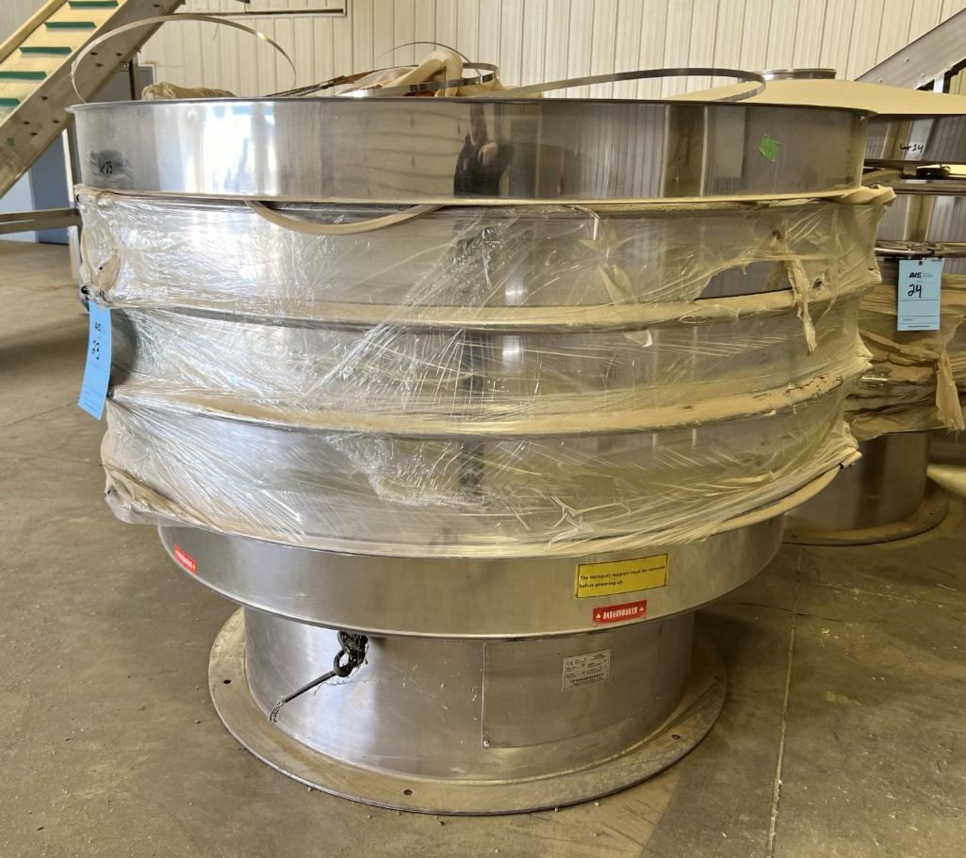Brightsail Machinery Stainless Steel 72" Sifter, Model BSST-1800, Built 10/2019. **SEE LOT# 39 FOR P - Image 2 of 6