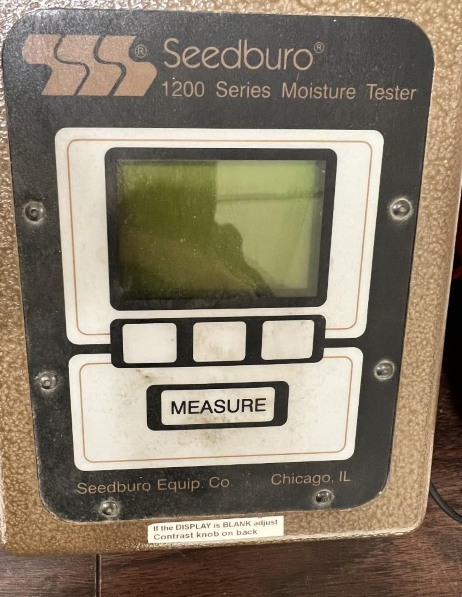 Lot Of (2) Moisture Testers. With (1) Dimos model 919 moisture tester, serial# 219286, (1) Seedburo - Image 12 of 13