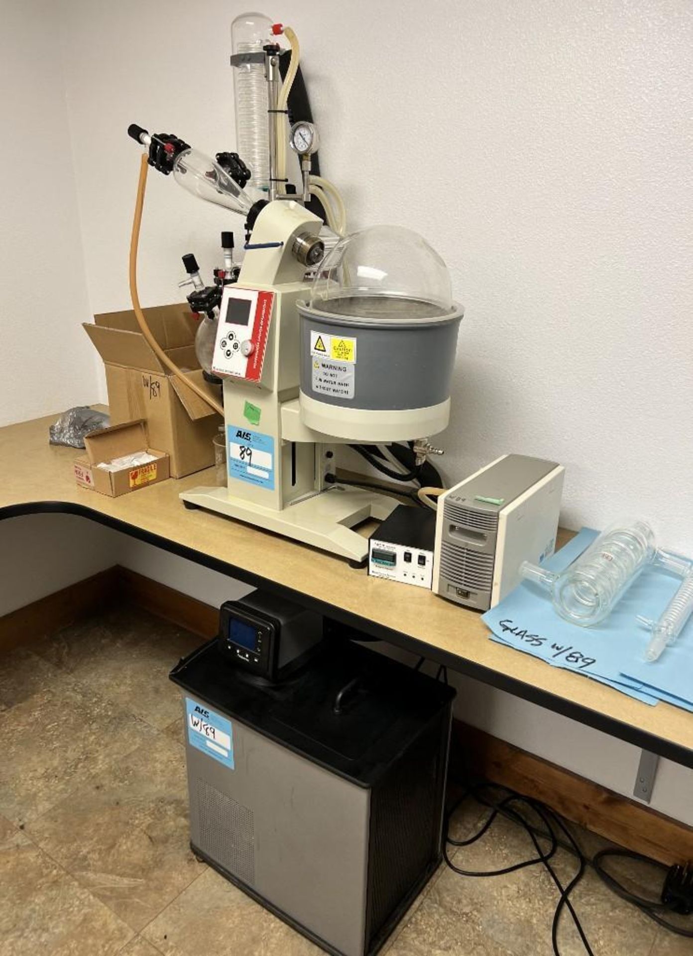 Across International SolventVap Rotary Evaporator, Model SE13, Serial# 18080434, Built 08/2018. With