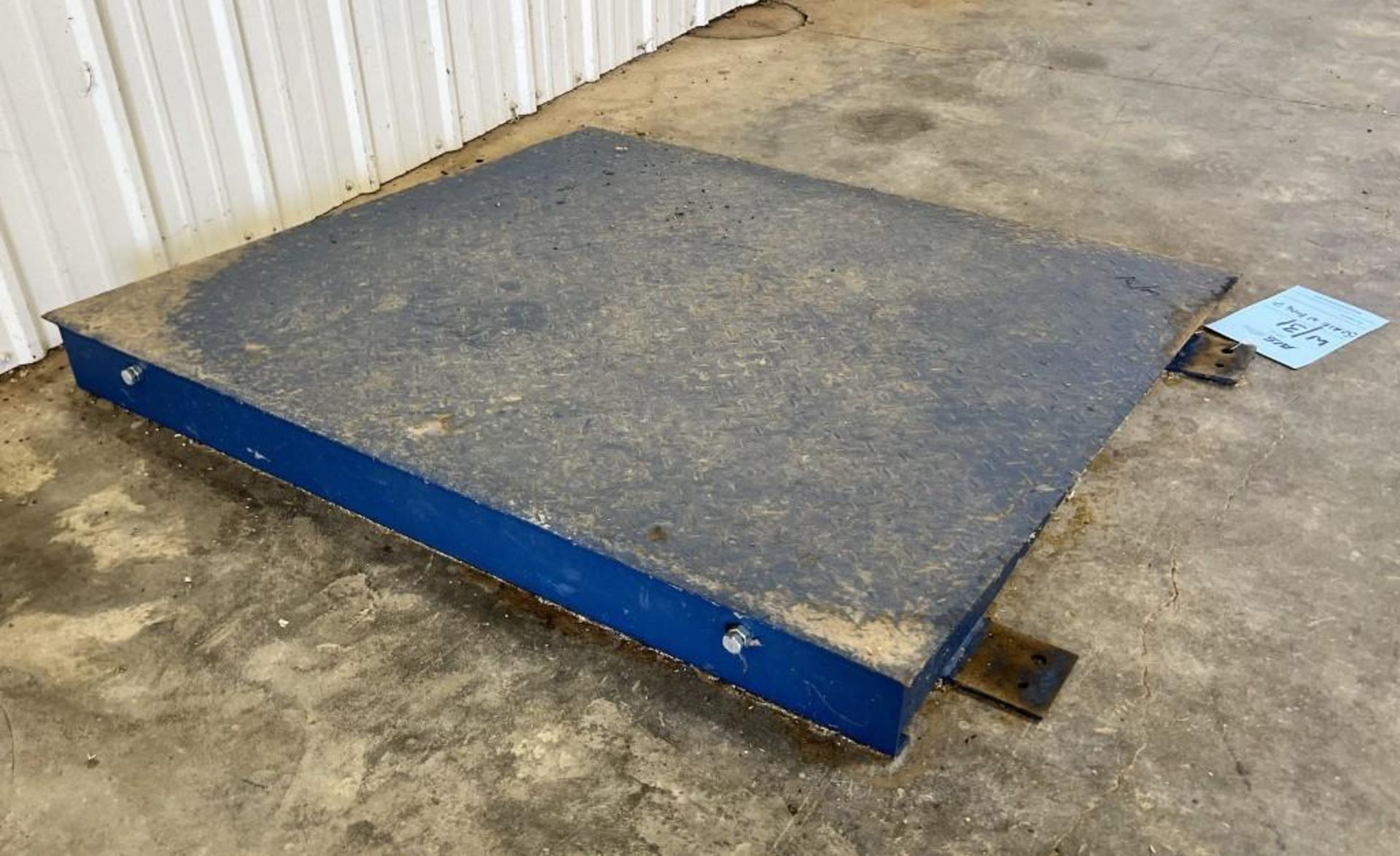 Lot Of (5) Floor Scales. With (4) Rice Lake 2000# 48" X 48" model 4X4HP-2K, serial# 130432, 130180, - Image 17 of 17