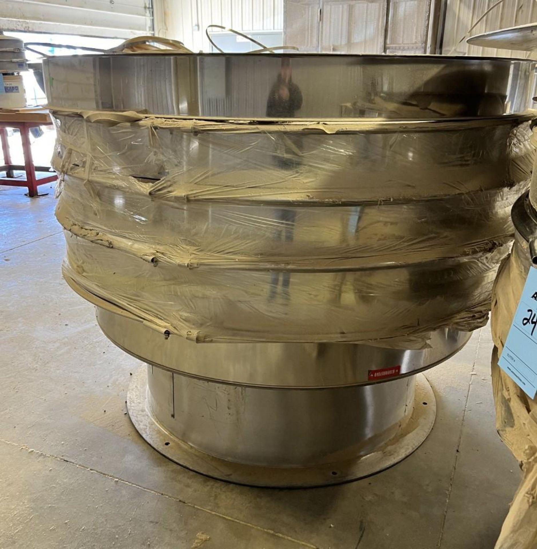 Brightsail Machinery Stainless Steel 72" Sifter, Model BSST-1800, Built 10/2019. **SEE LOT# 39 FOR P - Image 3 of 6