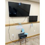 Lot Consisting Of: (1) Sony model KD-55X750F TV, (1) TCL Roku model 32S21 TV, Yamaha natural sound A