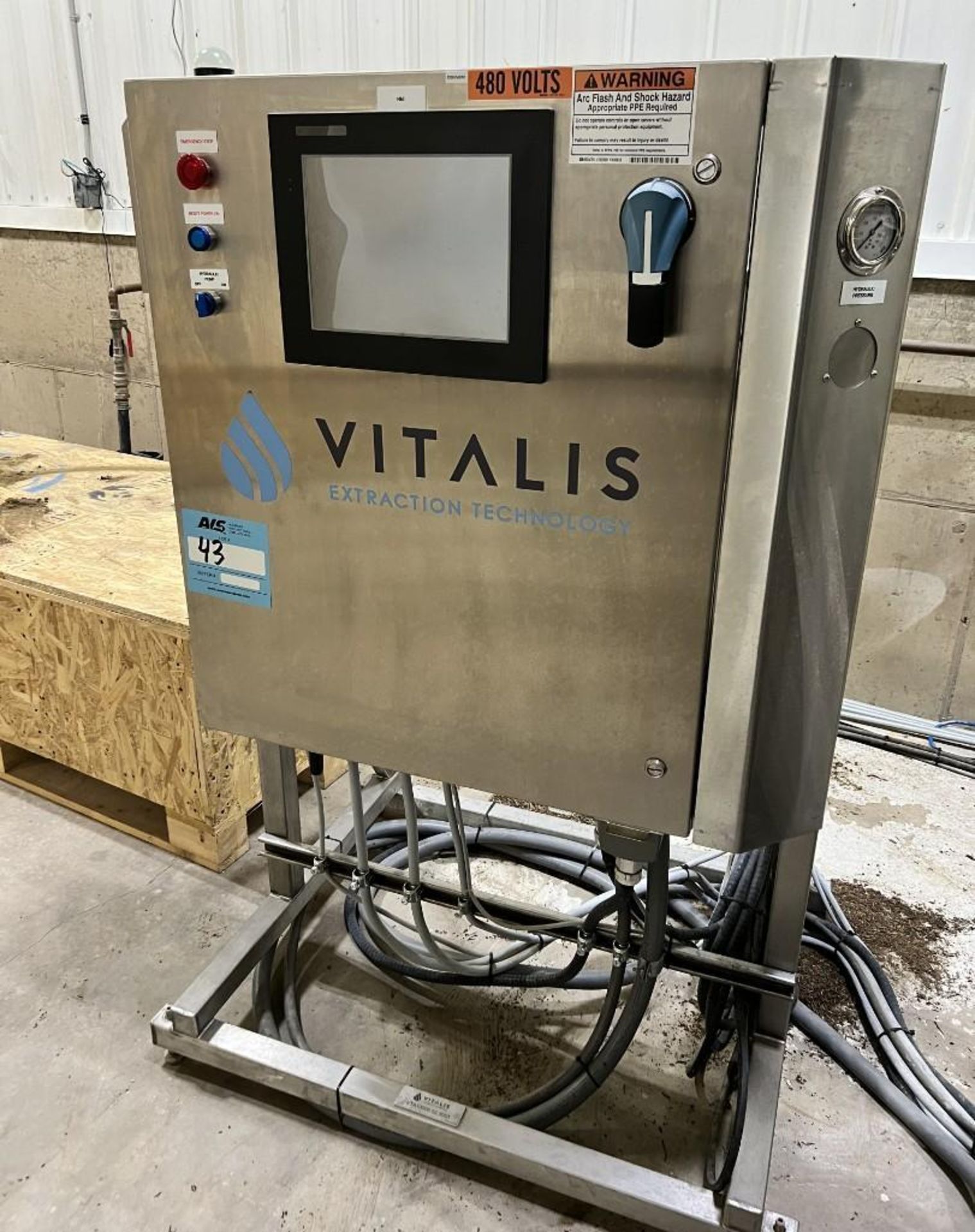 Vitalis Extraction Technology R-Series CO2 Extraction System, Model R200H. (2) Extraction vessels, ( - Image 32 of 44