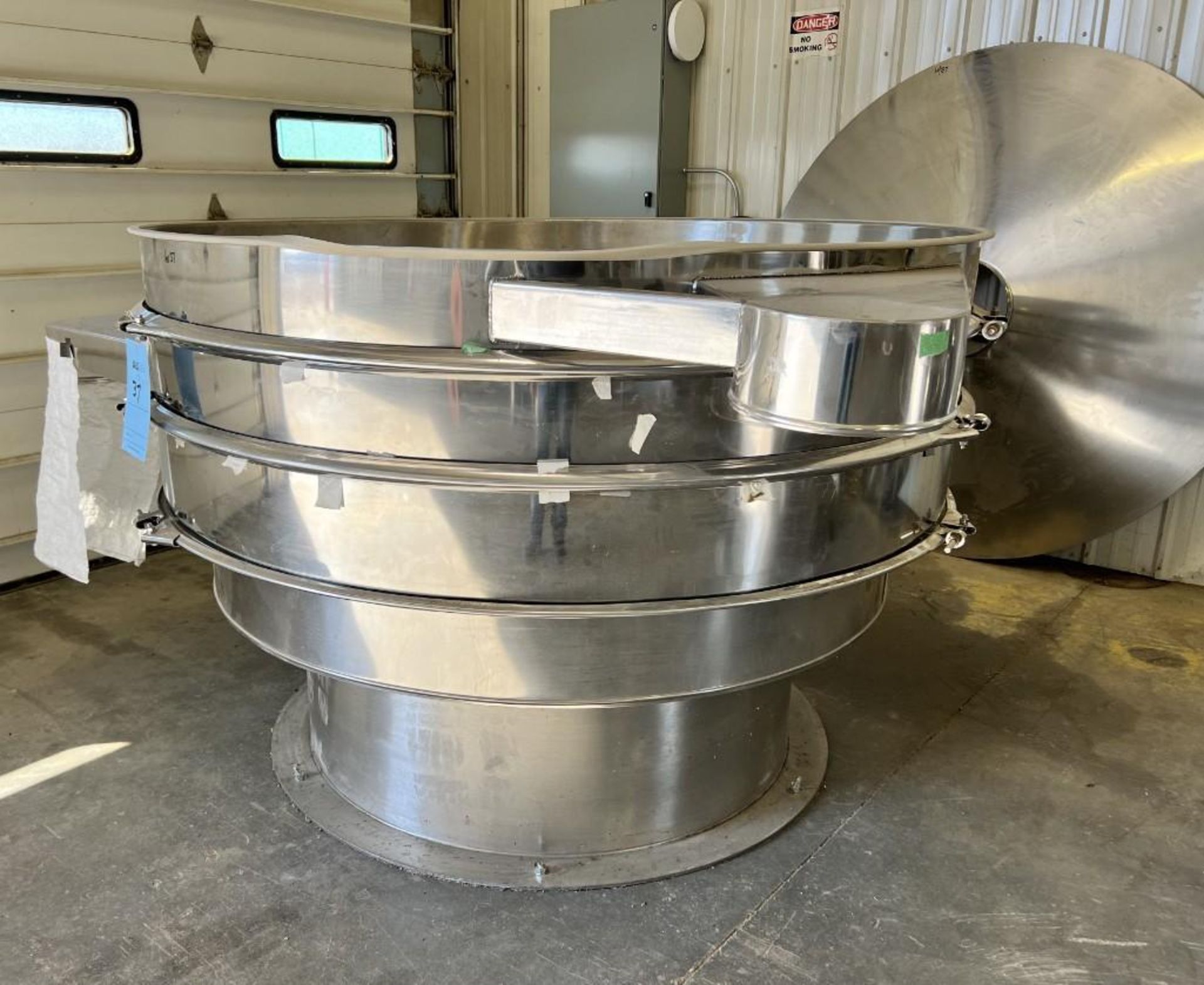 Brightsail Machinery Stainless Steel 72" Sifter, Model BSST-1800, Built 06/2019. **SEE LOT# 39 FOR P