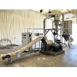 Brightsail Machinery Stainless Steel Milling System. Consisting of: (1) inclined feed conveyor, 3-st